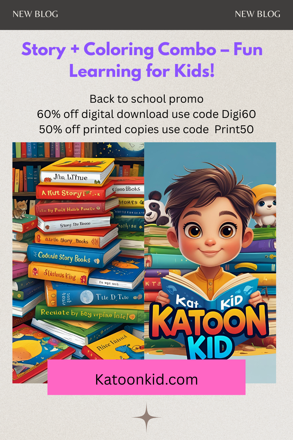 Storybooks + Coloring Combos