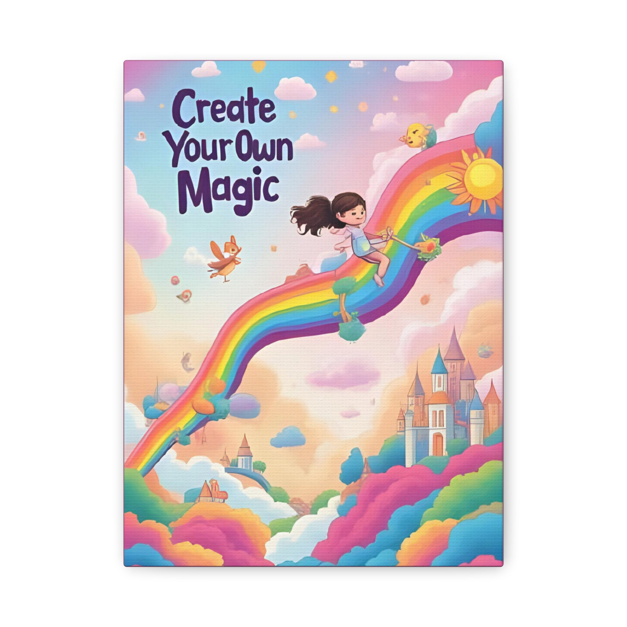 Canvas Wall Art - Magical Children Whimsical Bestselling room decor - Katoon kid