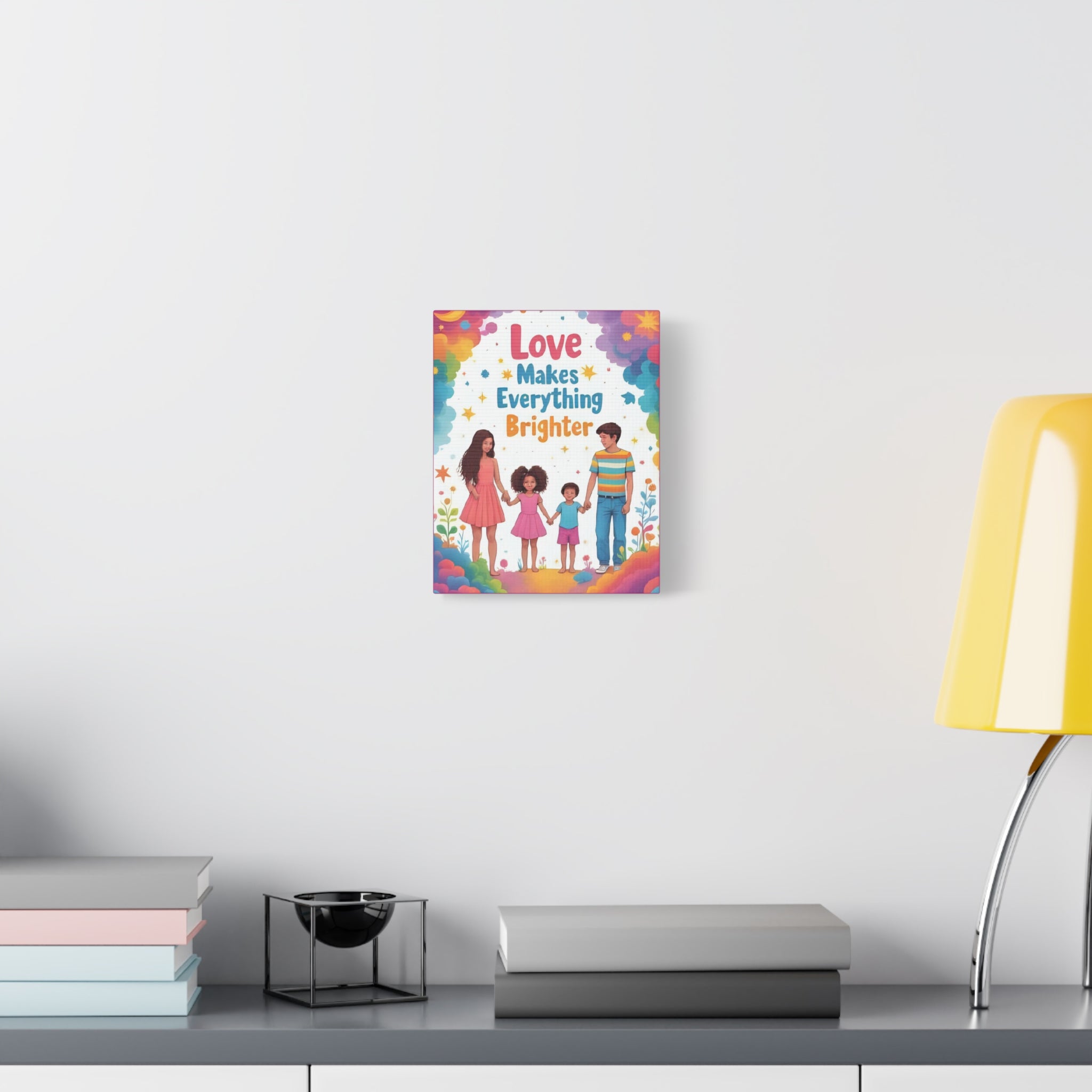 Canvas Wall Art - Happy Family Home Decor - Katoon kid