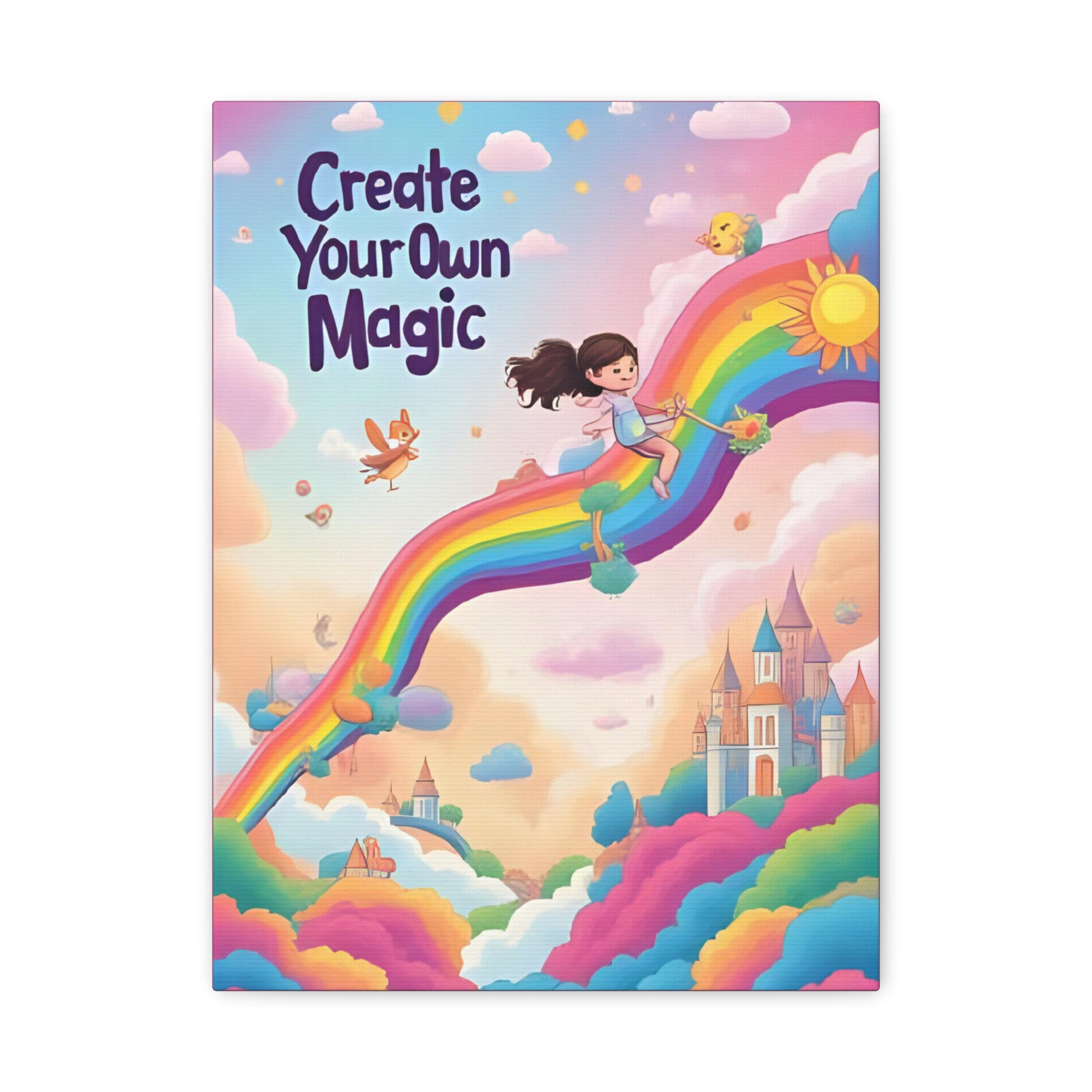 Canvas Wall Art - Magical Children Whimsical Bestselling room decor - Katoon kid