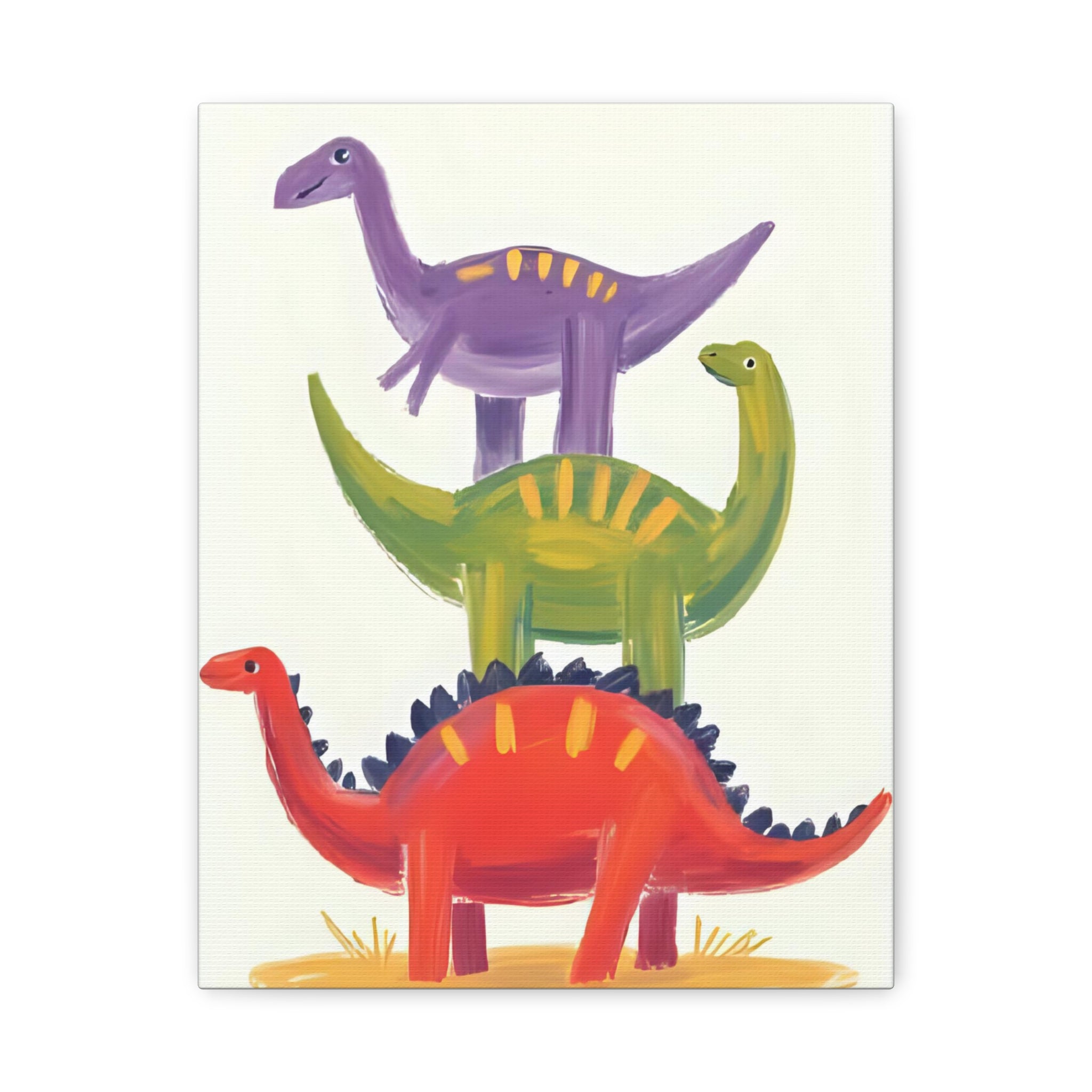 Children’s room painting, Dinosaur Jurassic Park canvas - Katoon kid