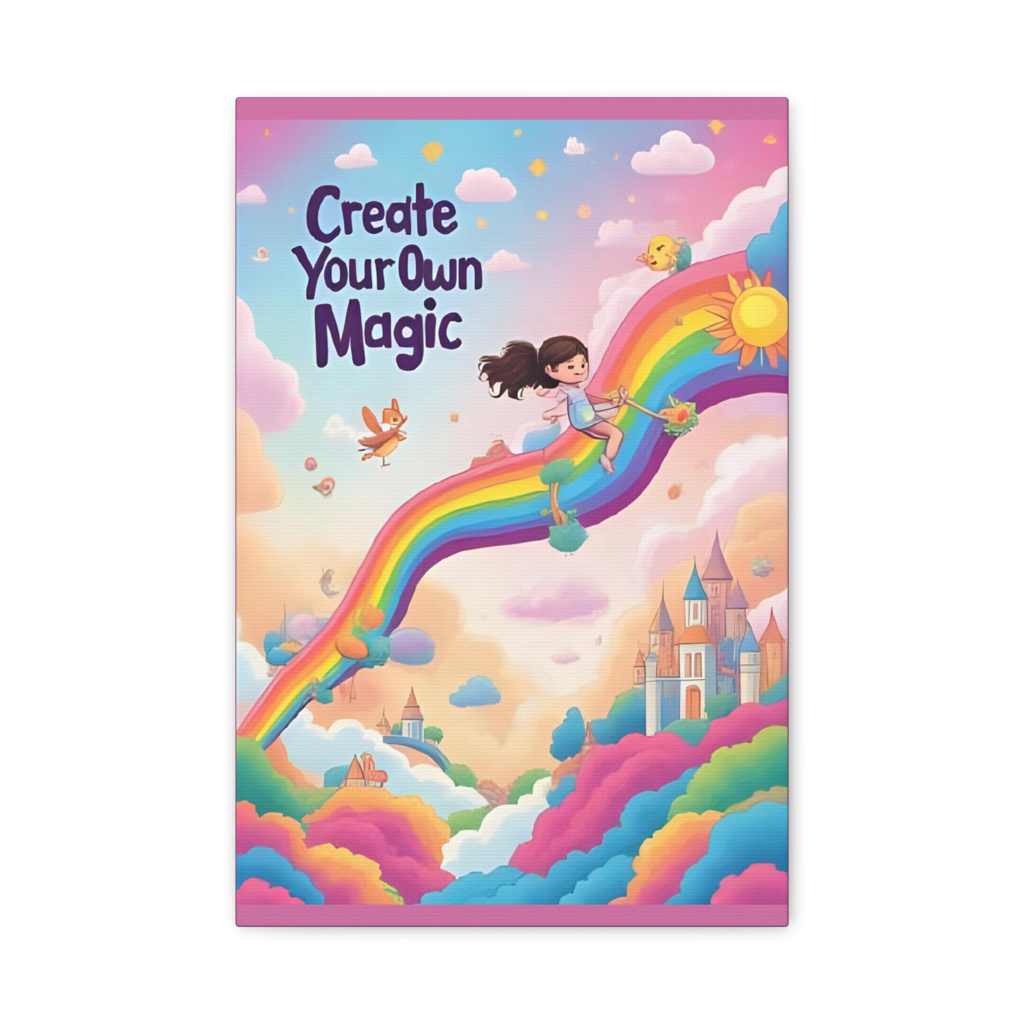 Canvas Wall Art - Magical Children Whimsical Bestselling room decor - Katoon kid