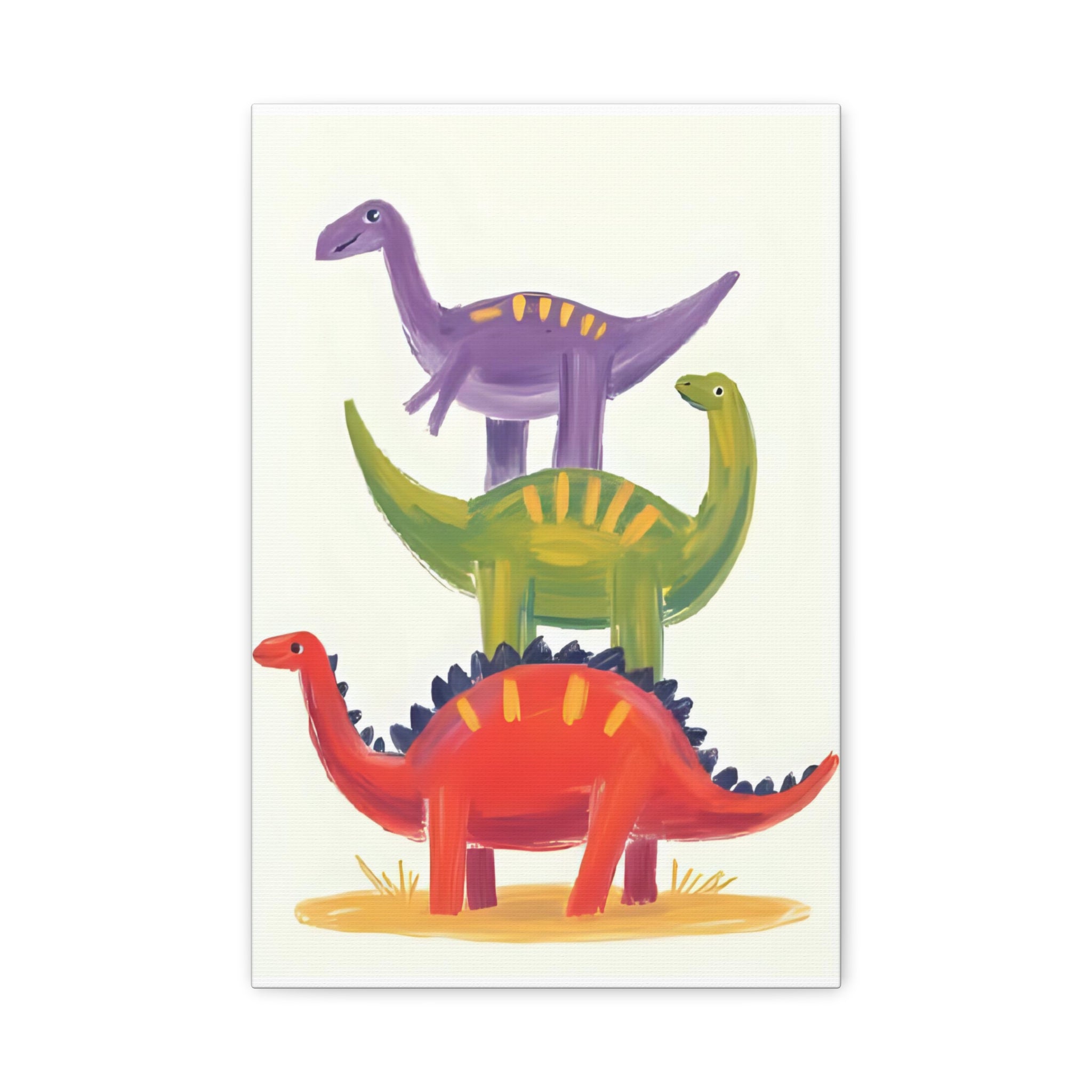 Children’s room painting, Dinosaur Jurassic Park canvas - Katoon kid
