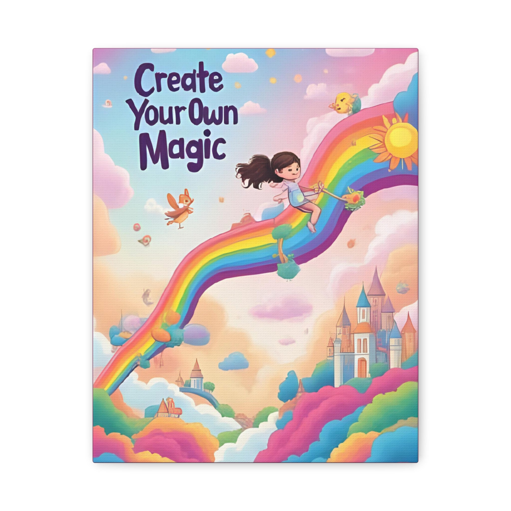 Canvas Wall Art - Magical Children Whimsical Bestselling room decor - Katoon kid