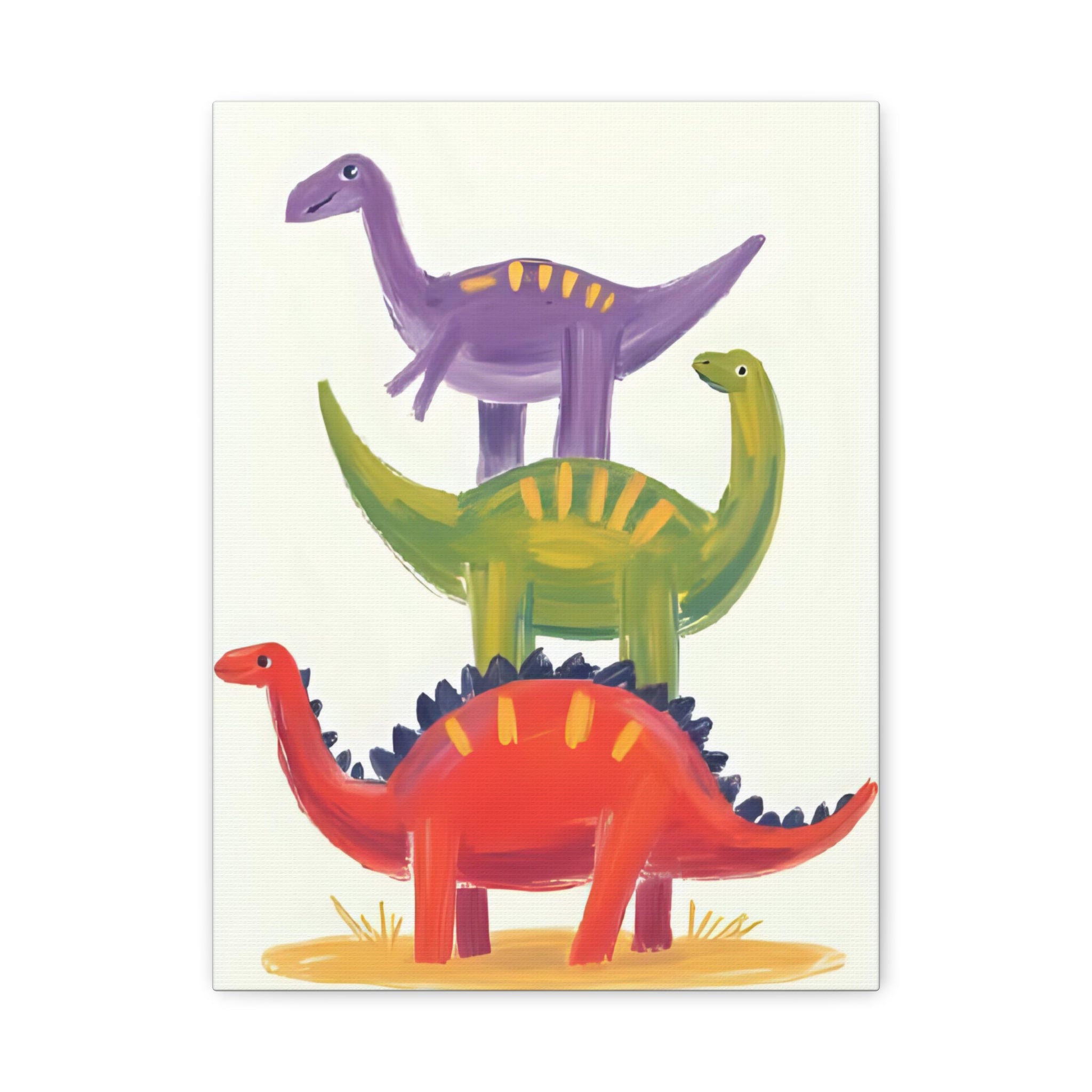 Children’s room painting, Dinosaur Jurassic Park canvas - Katoon kid