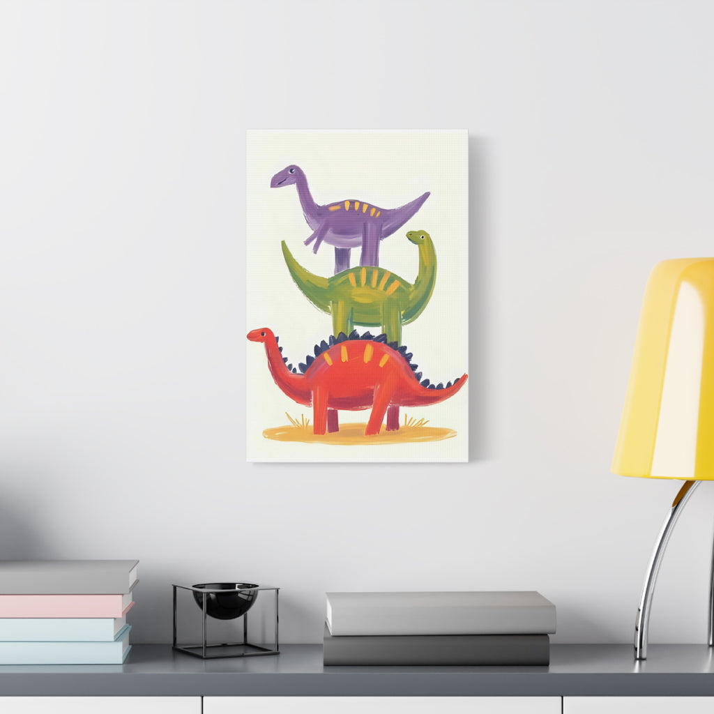 Children’s room painting, Dinosaur Jurassic Park canvas - Katoon kid 