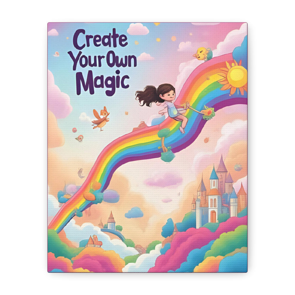 Canvas Wall Art - Magical Children Whimsical Bestselling room decor - Katoon kid 