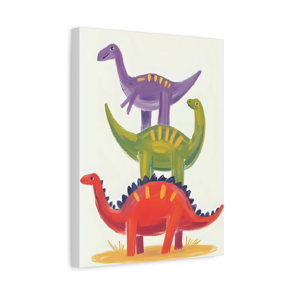 Children’s room painting, Dinosaur Jurassic Park canvas - Katoon kid 
