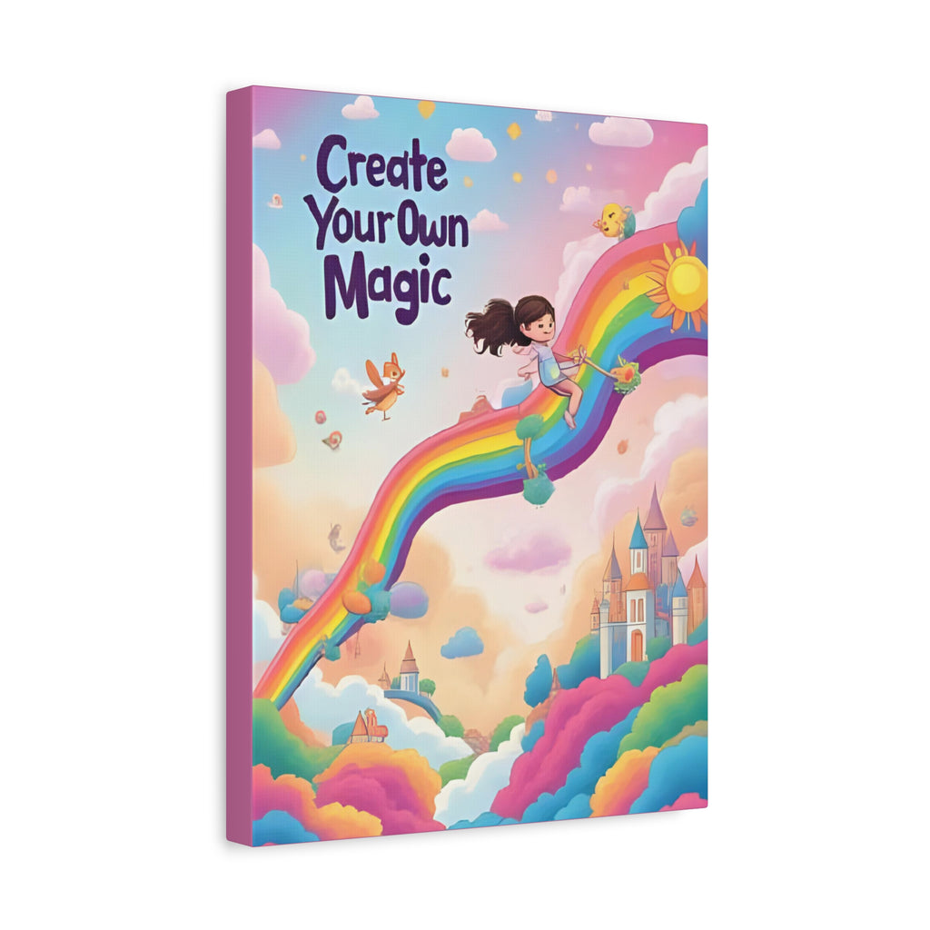 Canvas Wall Art - Magical Children Whimsical Bestselling room decor - Katoon kid 