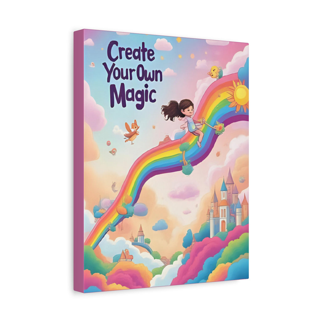 Canvas Wall Art - Magical Children Whimsical Bestselling room decor - Katoon kid 