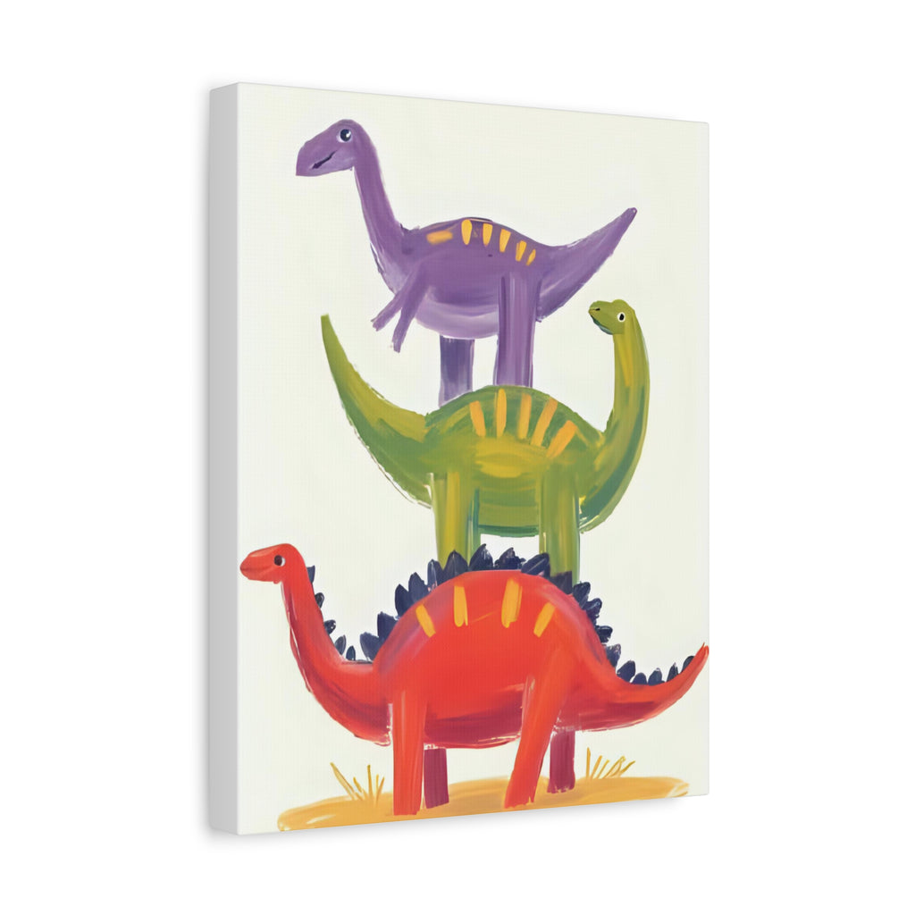 Children’s room painting, Dinosaur Jurassic Park canvas - Katoon kid 