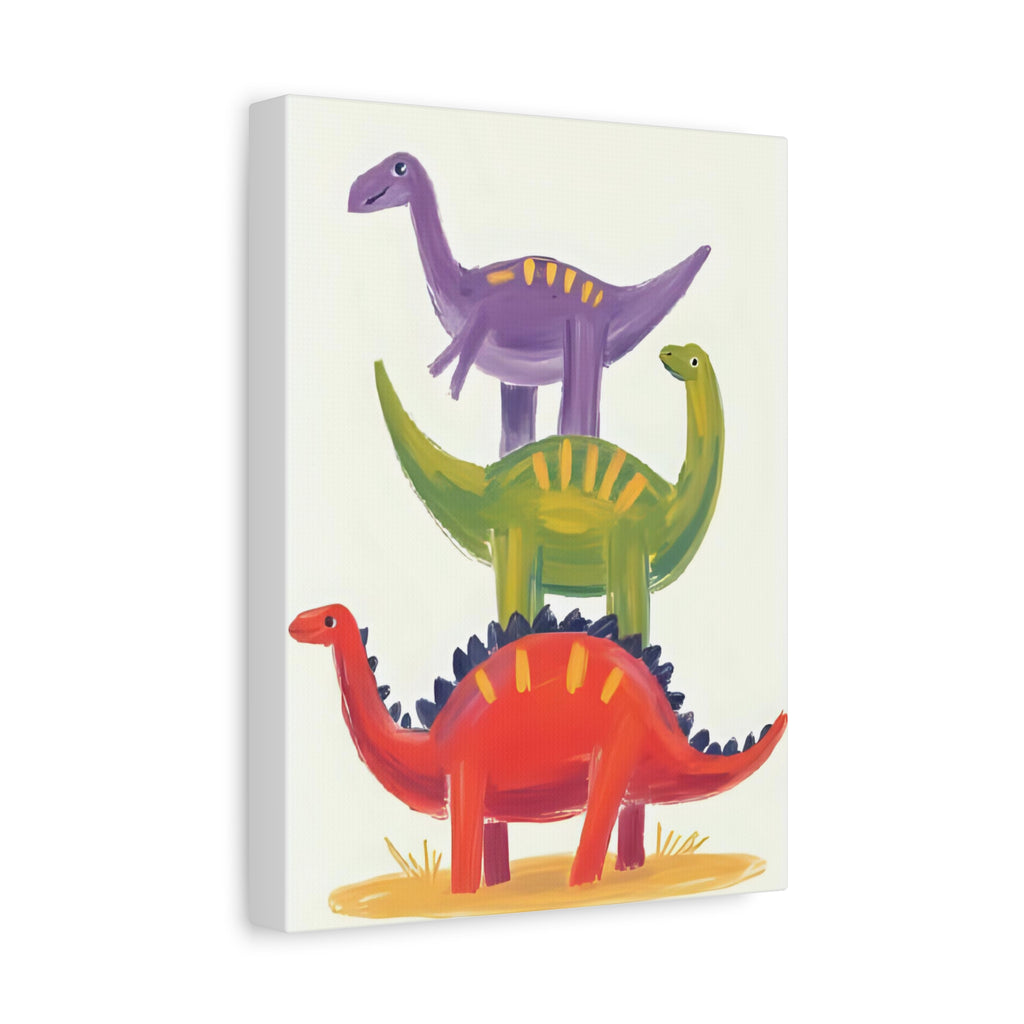 Children’s room painting, Dinosaur Jurassic Park canvas - Katoon kid 