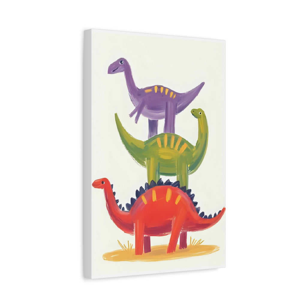 Children’s room painting, Dinosaur Jurassic Park canvas - Katoon kid 