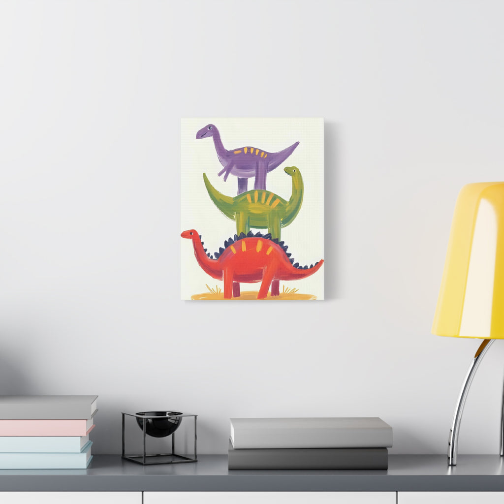 Children’s room painting, Dinosaur Jurassic Park canvas - Katoon kid 