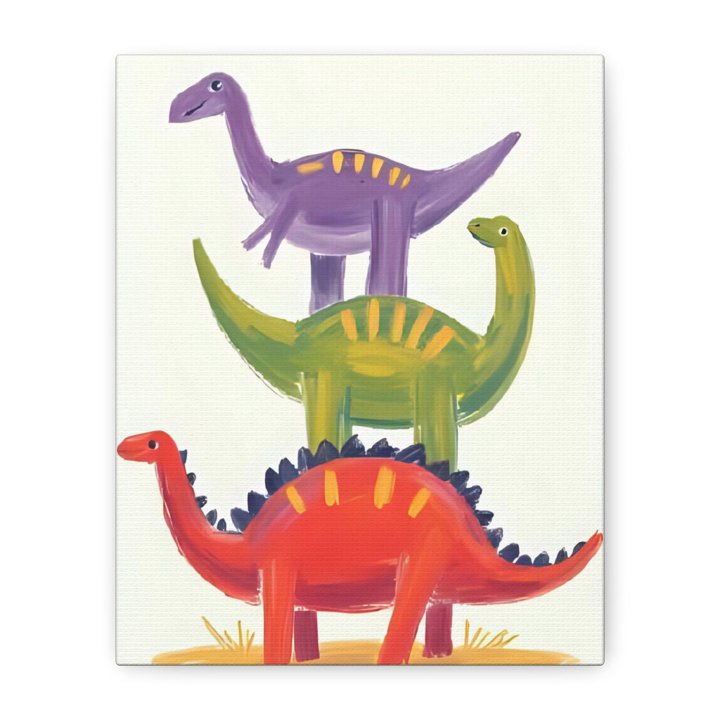 Children’s room painting, Dinosaur Jurassic Park canvas - Katoon kid 
