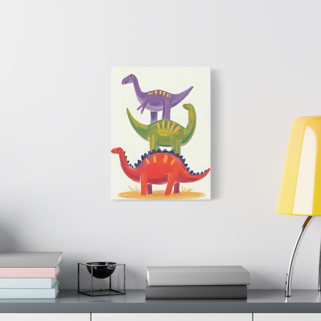 Children’s room painting, Dinosaur Jurassic Park canvas - Katoon kid 