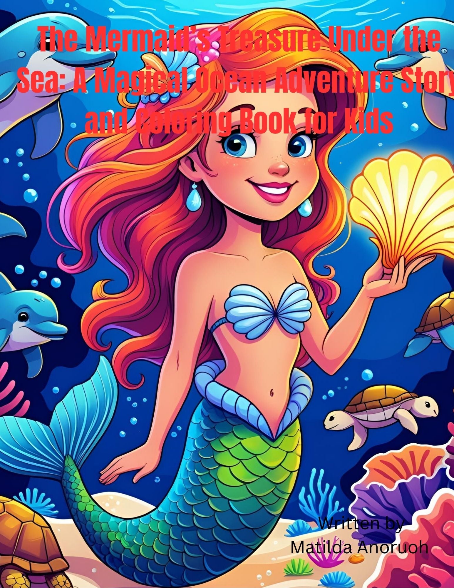 The Mermaid’s Treasure Under the Sea is a magical children’s storybook and coloring book that inspires imagination, creativity, and bedtime fun for kids - Katoon kid 